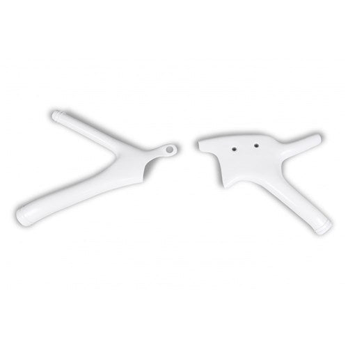 UFO FRAME GUARDS YZ125/250 93-96 (WHT)