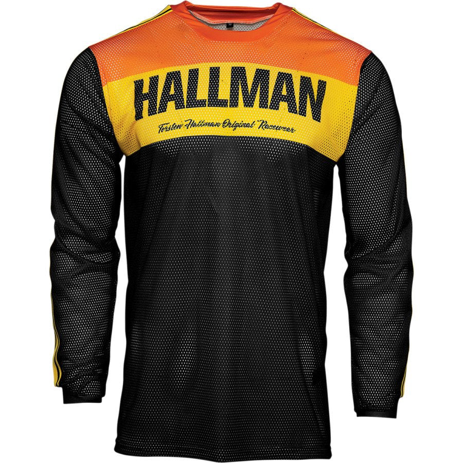 Hallman Jersey Air Black/Orange – M 2910-6223