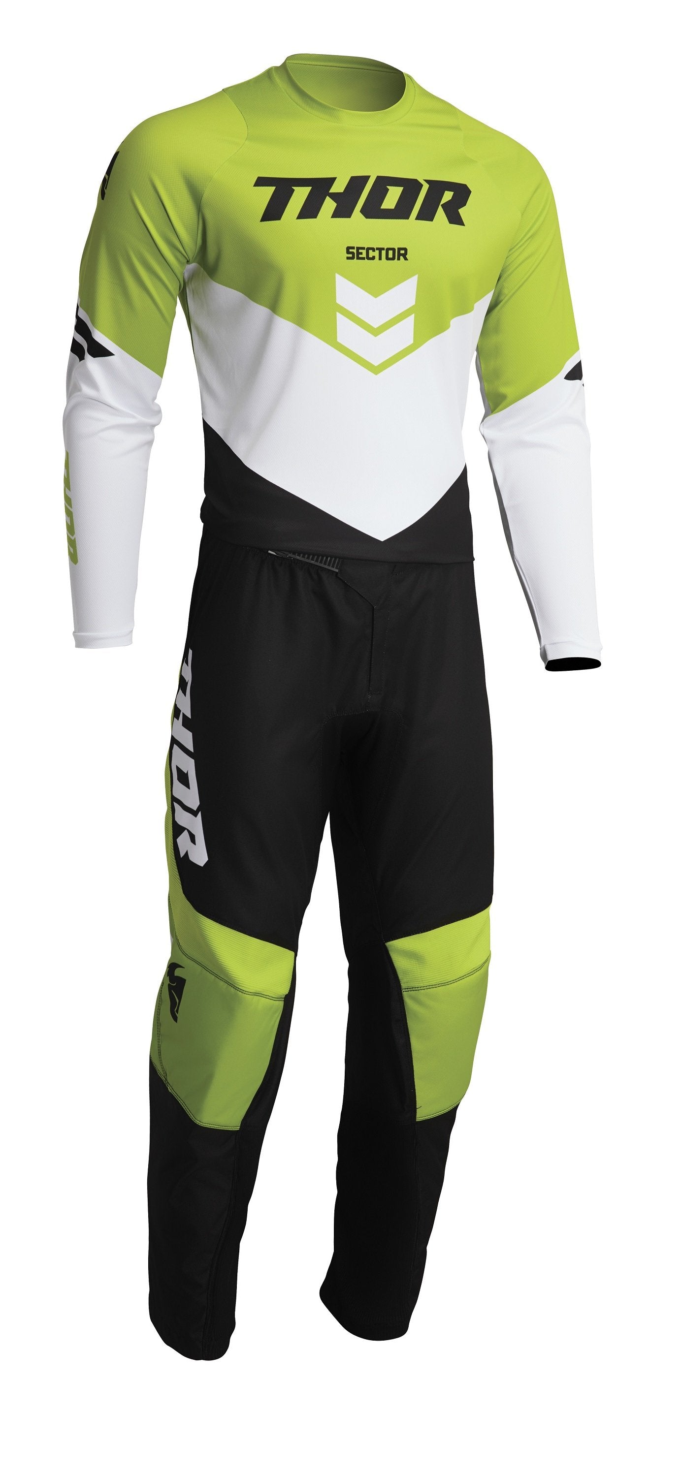 Jersey Sector Chev Black/Green – XL 2910-6476