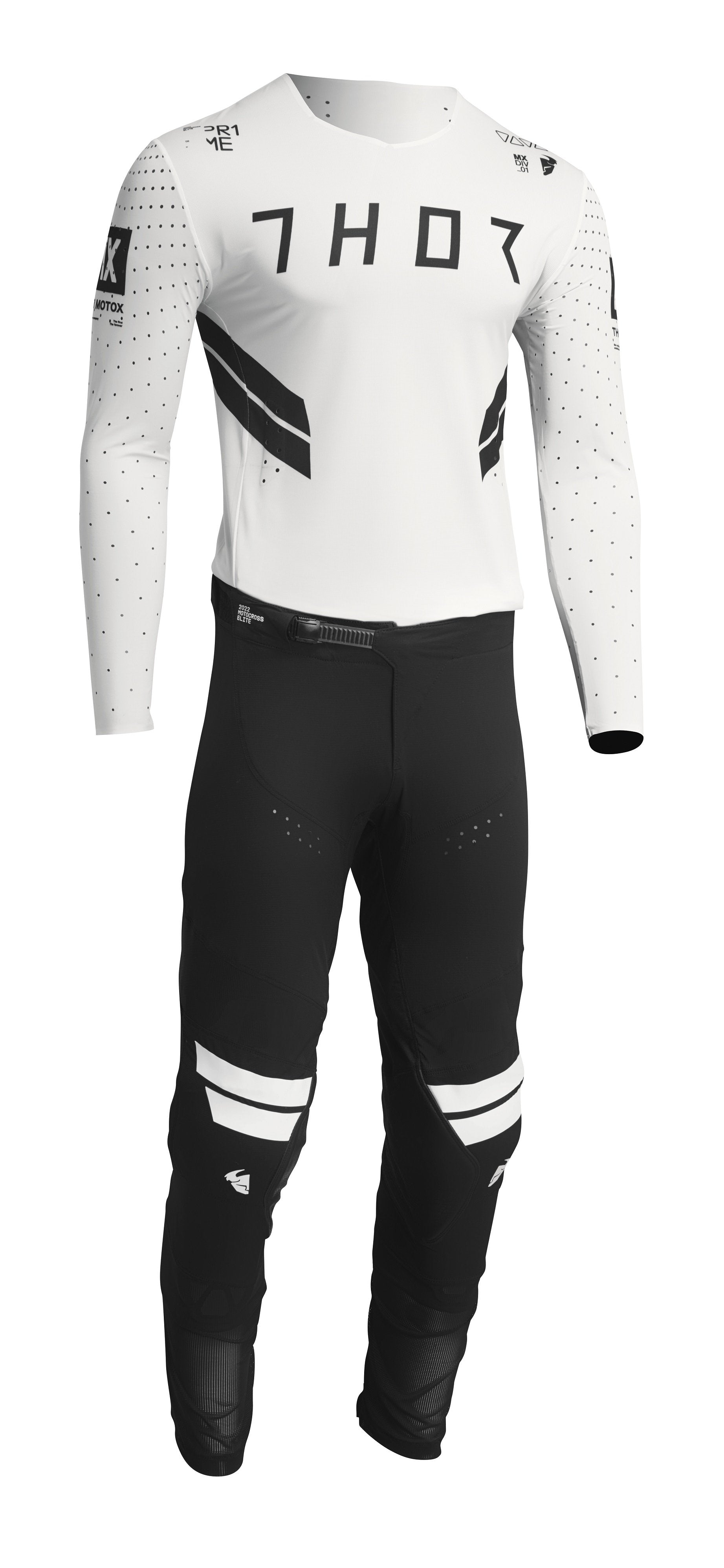 Jersey Prime Pro Hero White/Black – S 2910-6497
