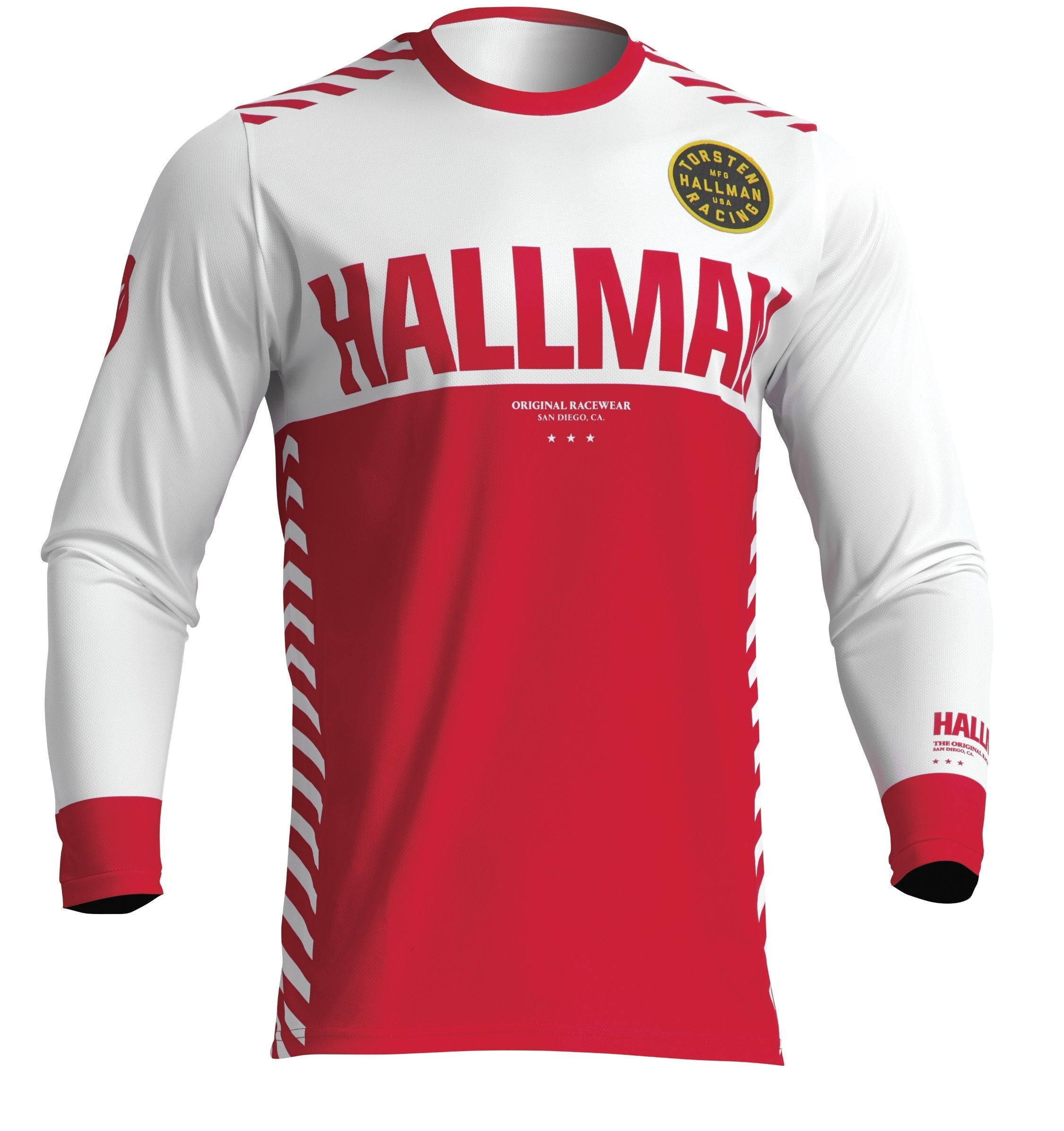 Jersey Differ Slice White/Red SM – L 2910-7135