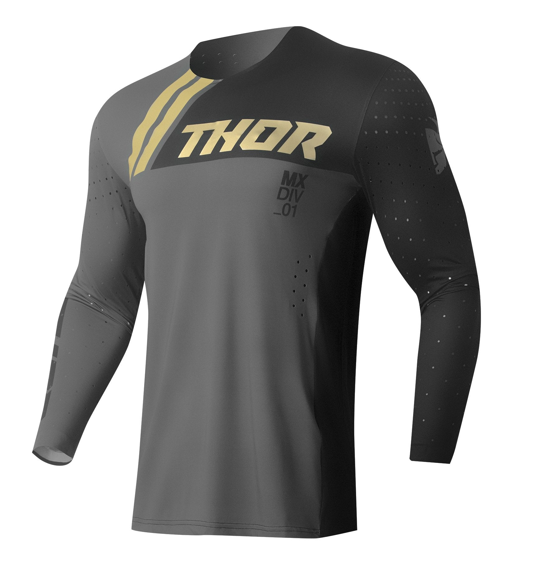 Jersey Prime Drive Black/Grey SM – S 2910-7466
