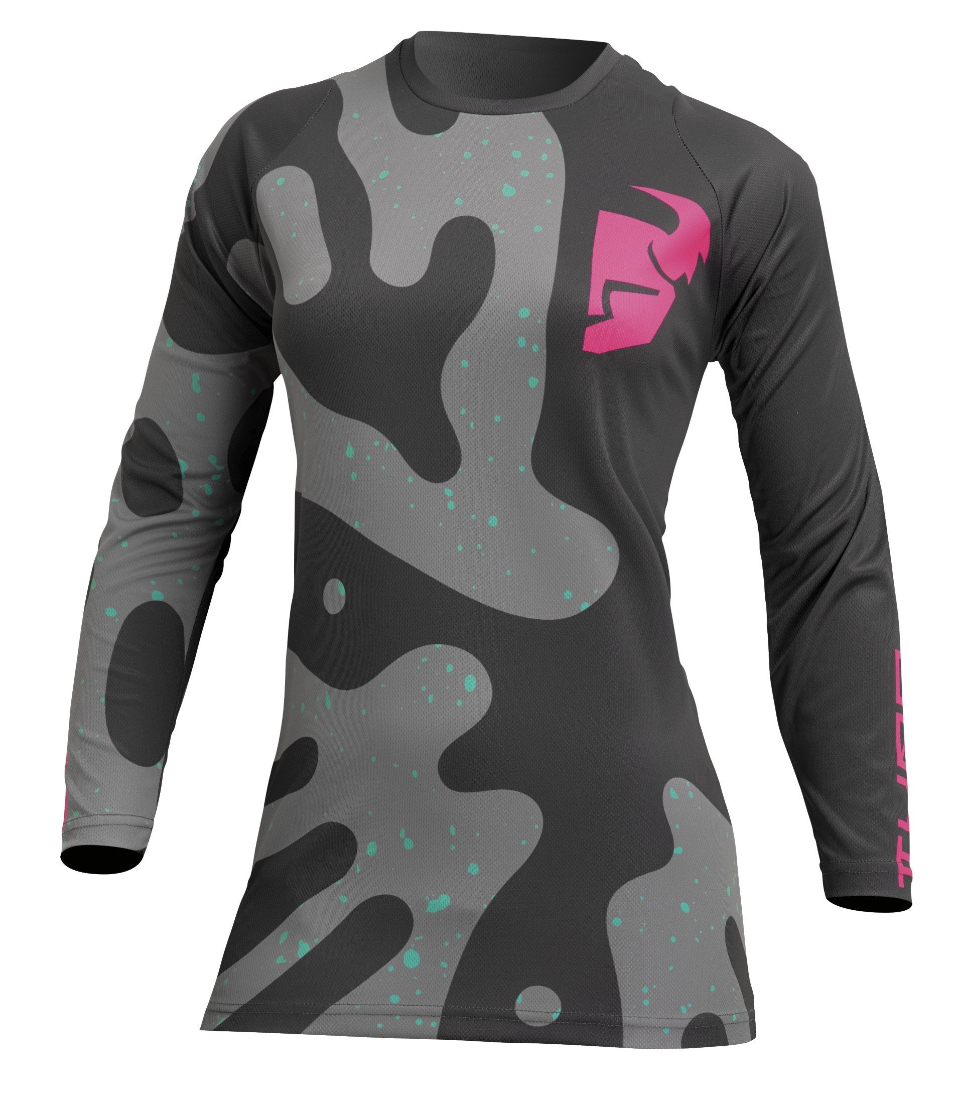 Jersey Sector Disguise Gray/Pink XS – S 2911-0258