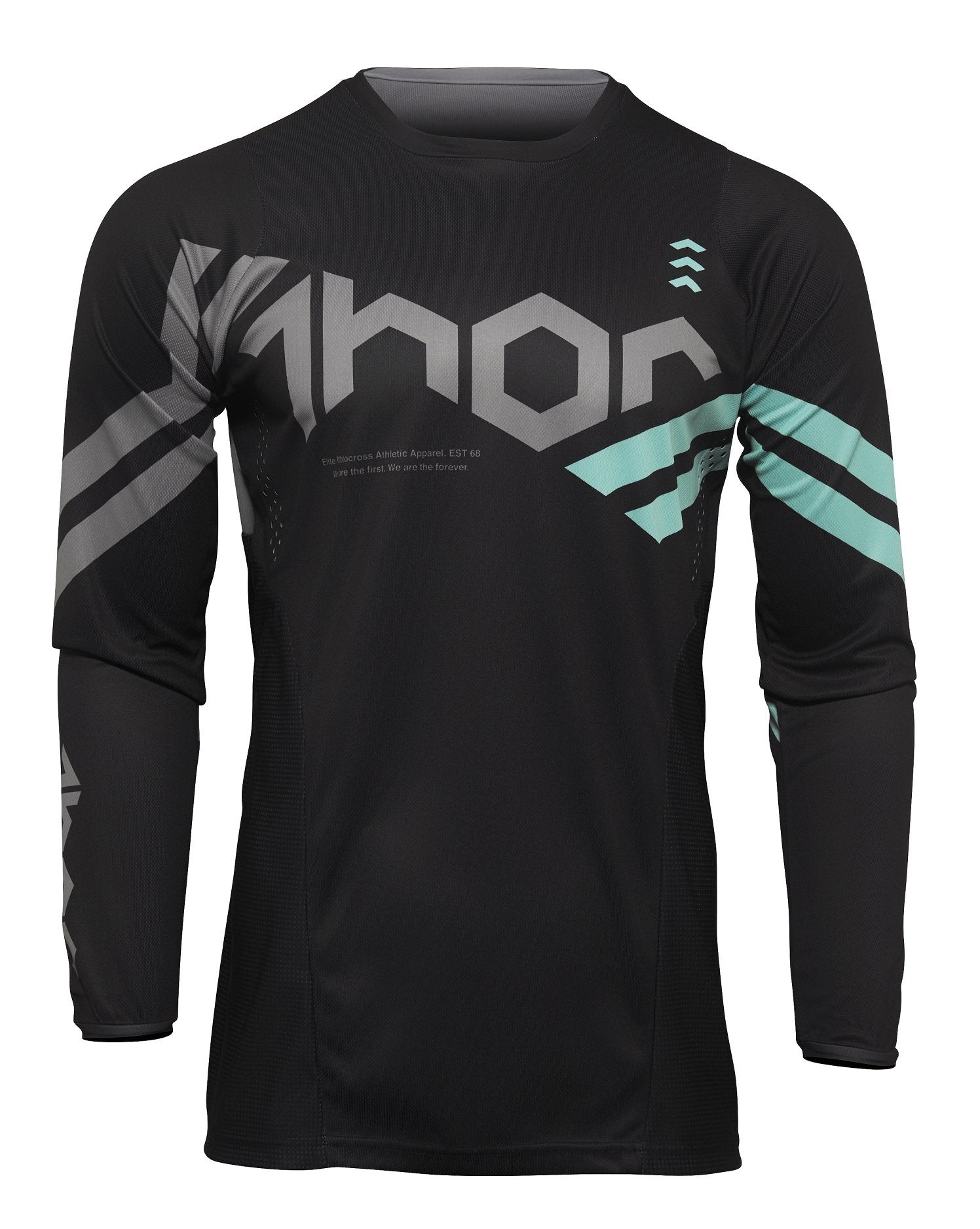 Pulse Yth Jersey Black/Mint – XL 2912-2062