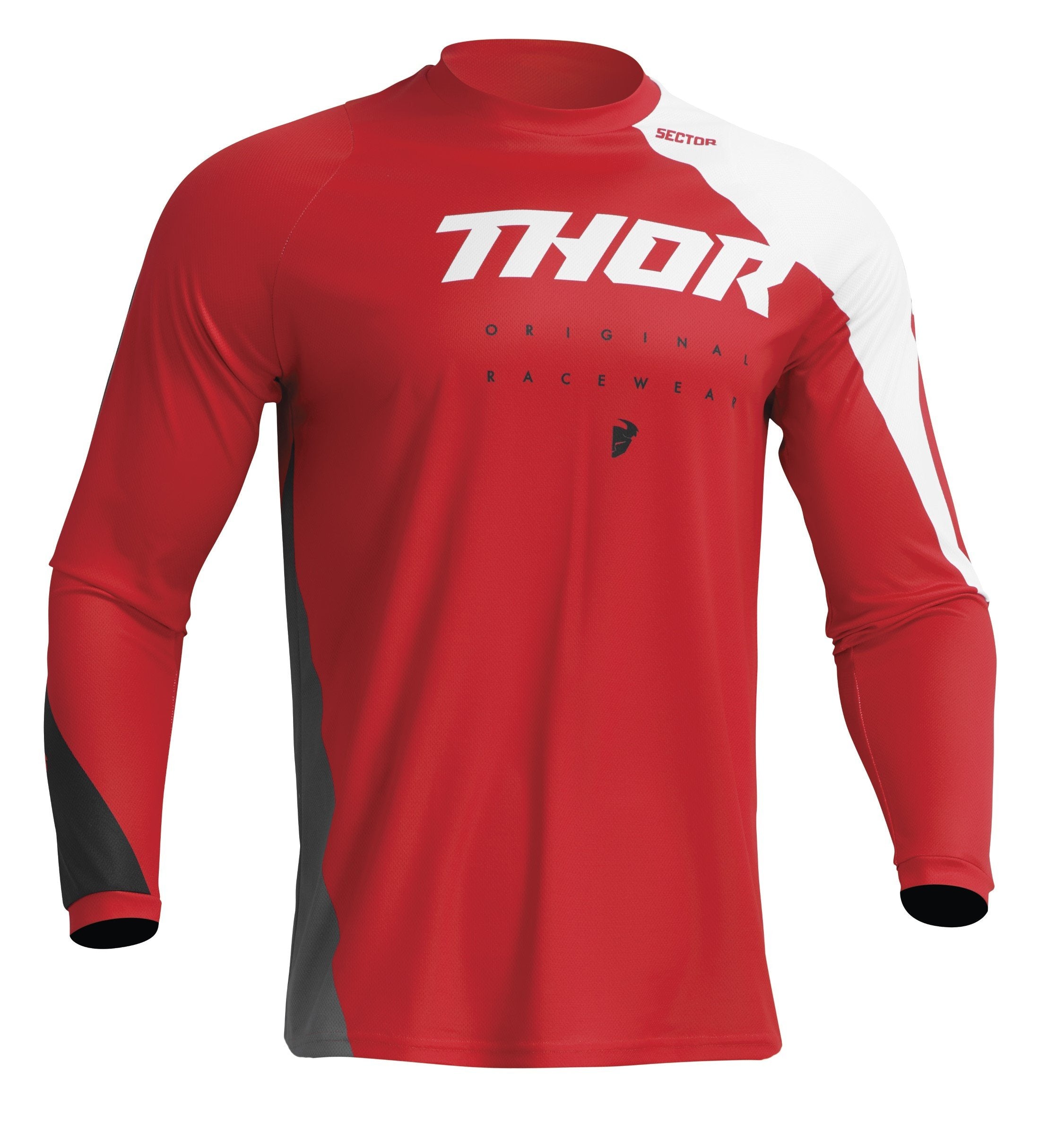 Jersey Yth Sector Edge Red/White 2XS – S 2912-2247
