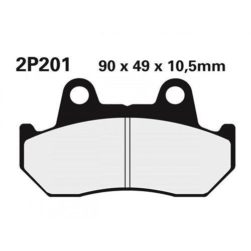 NISSIN BRAKE PADS 2P-201 NS