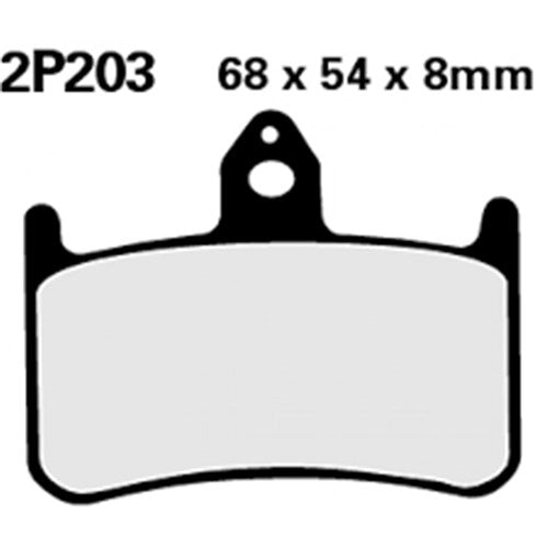 NISSIN BRAKE PADS 2P-203 NS