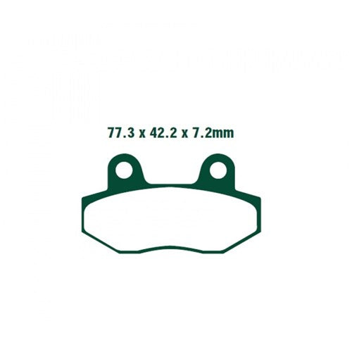 NISSIN BRAKE PADS 2P-205 SS