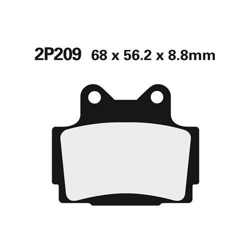 NISSIN BRAKE PADS 2P-209 NS/SS