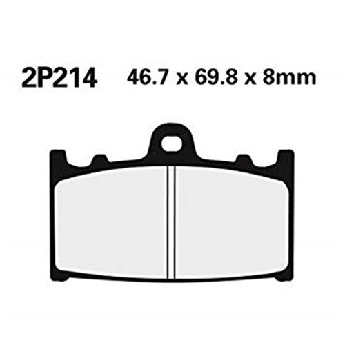 NISSIN BRAKE PADS 2P-214 NS