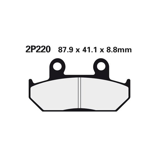#NISSIN BRAKE PADS 2P-220 ST SINT