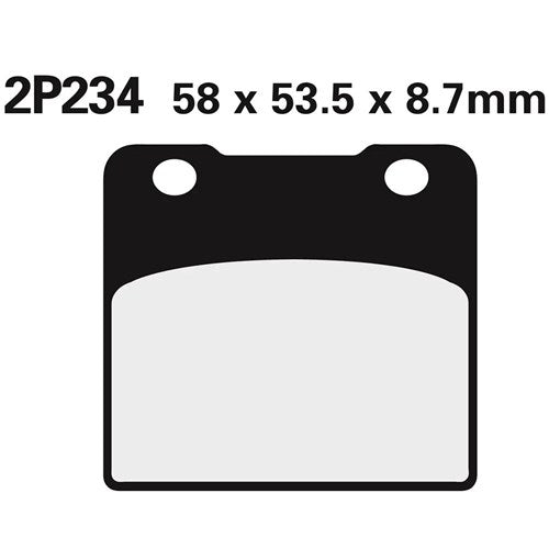 NISSIN BRAKE PADS 2P-234 NS