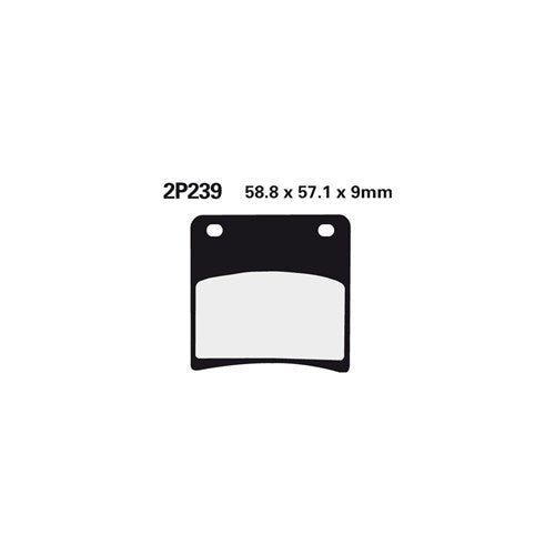#NISSIN BRAKE PADS 2P-239 NS/SS
