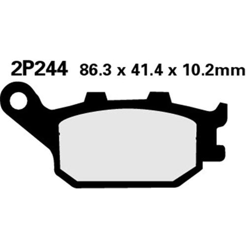 NISSIN BRAKE PADS 2P-244 NS