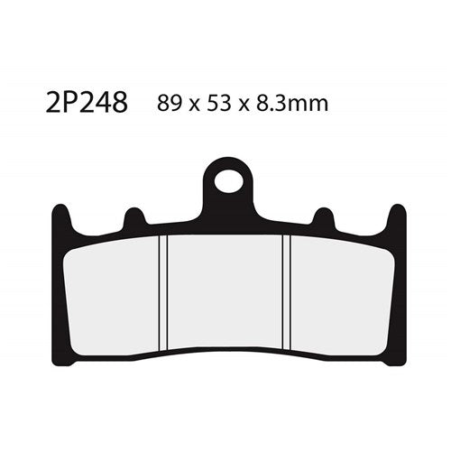 NISSIN BRAKE PADS 2P-248 NS