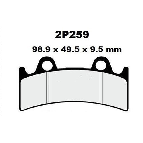 NISSIN BRAKE PADS 2P-259 NS/SS