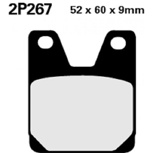 NISSIN BRAKE PADS 2P-267 ST SINT