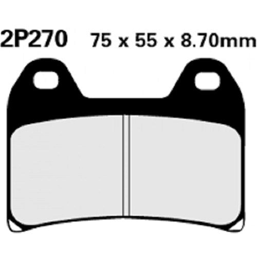 NISSIN BRAKE PADS 2P-270 ST SINT