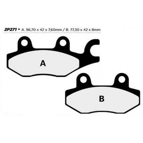 NISSIN BRAKE PADS 2P-271 NS/SS