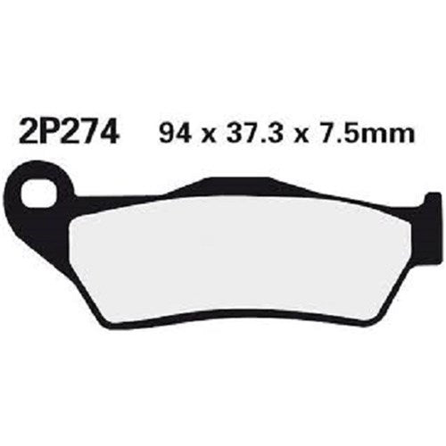 NISSIN BRAKE PADS 2P-274 GS H.D.