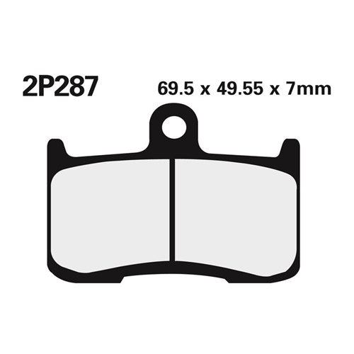 NISSIN BRAKE PADS 2P-287 ST SINT