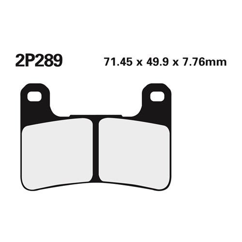 NISSIN BRAKE PADS 2P-289 ST SINT