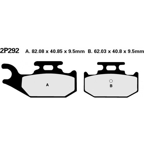 NISSIN PADS 2P-292 ST SINT #NLA#