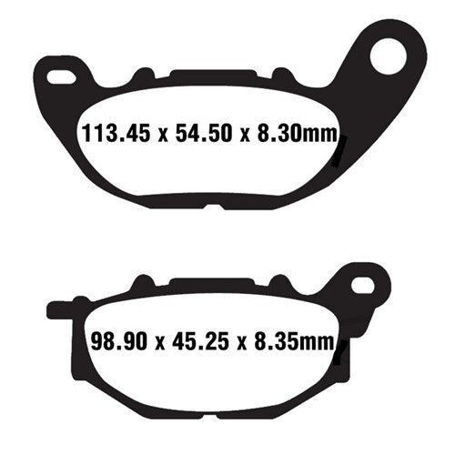 NISSIN BRAKE PADS 2P-368 ST SINT