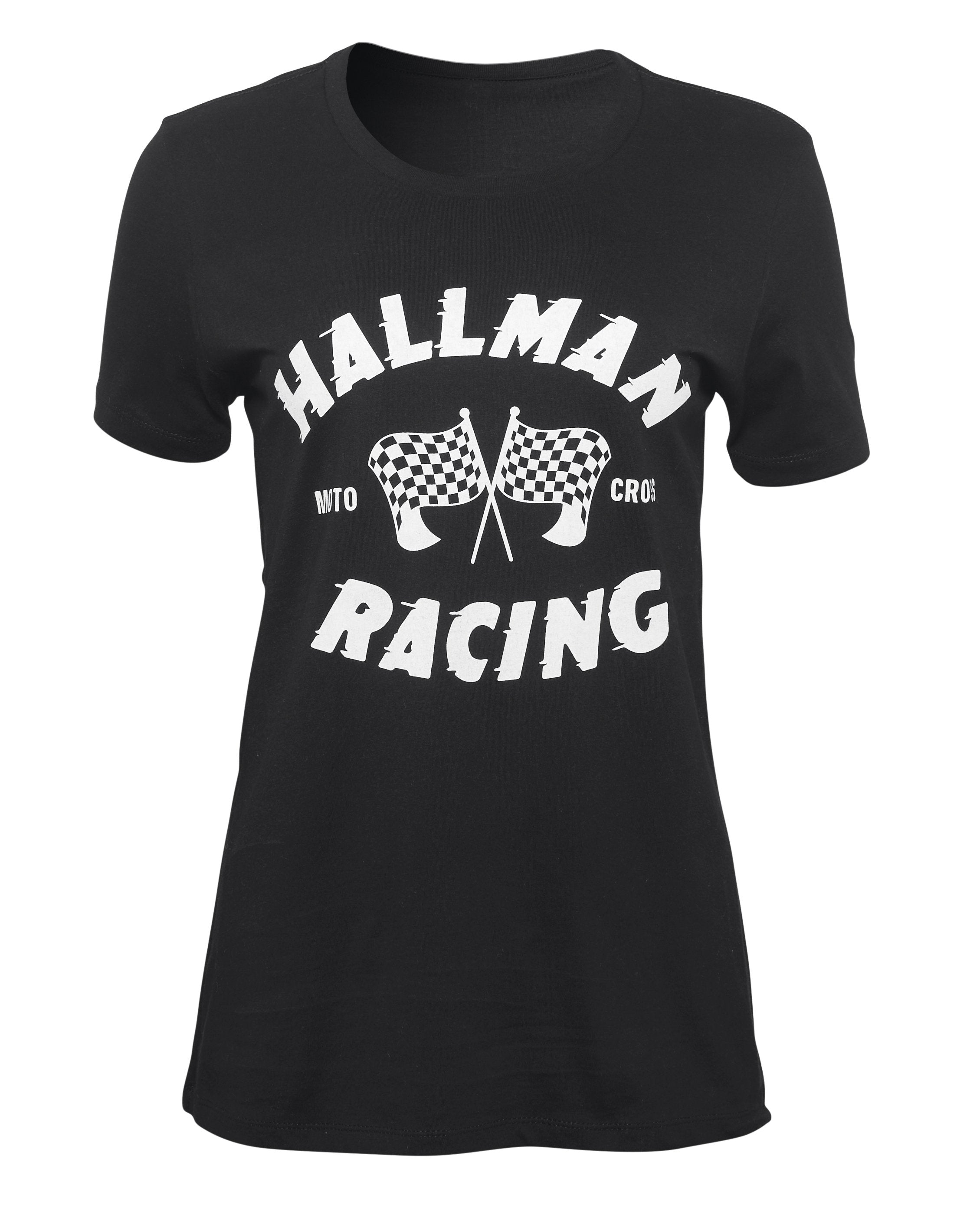 Tee Wmn Hallman Champ Black – L 3031-4010