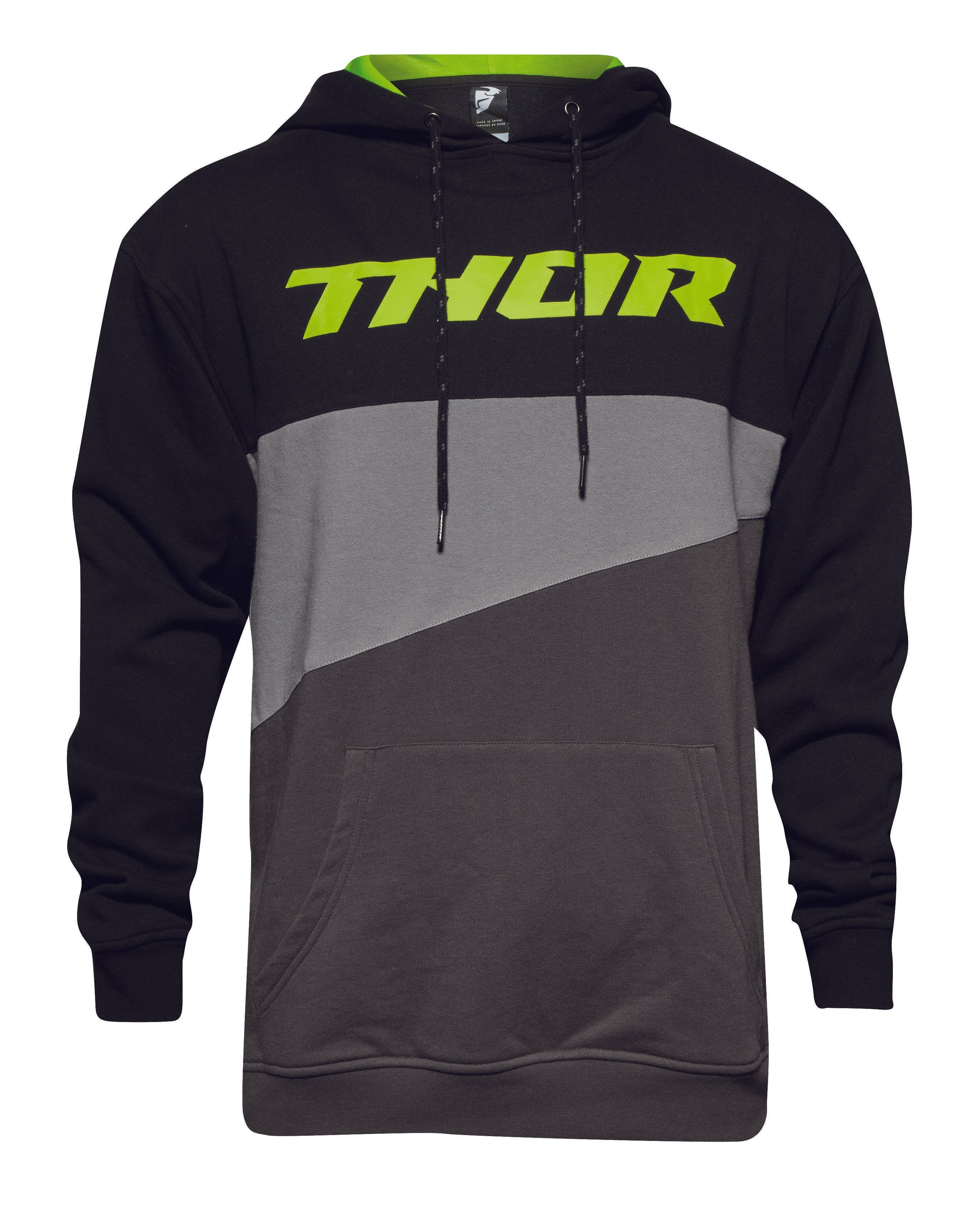 Fleece S17 Main Event Blk/Lime – XL 3050-3698