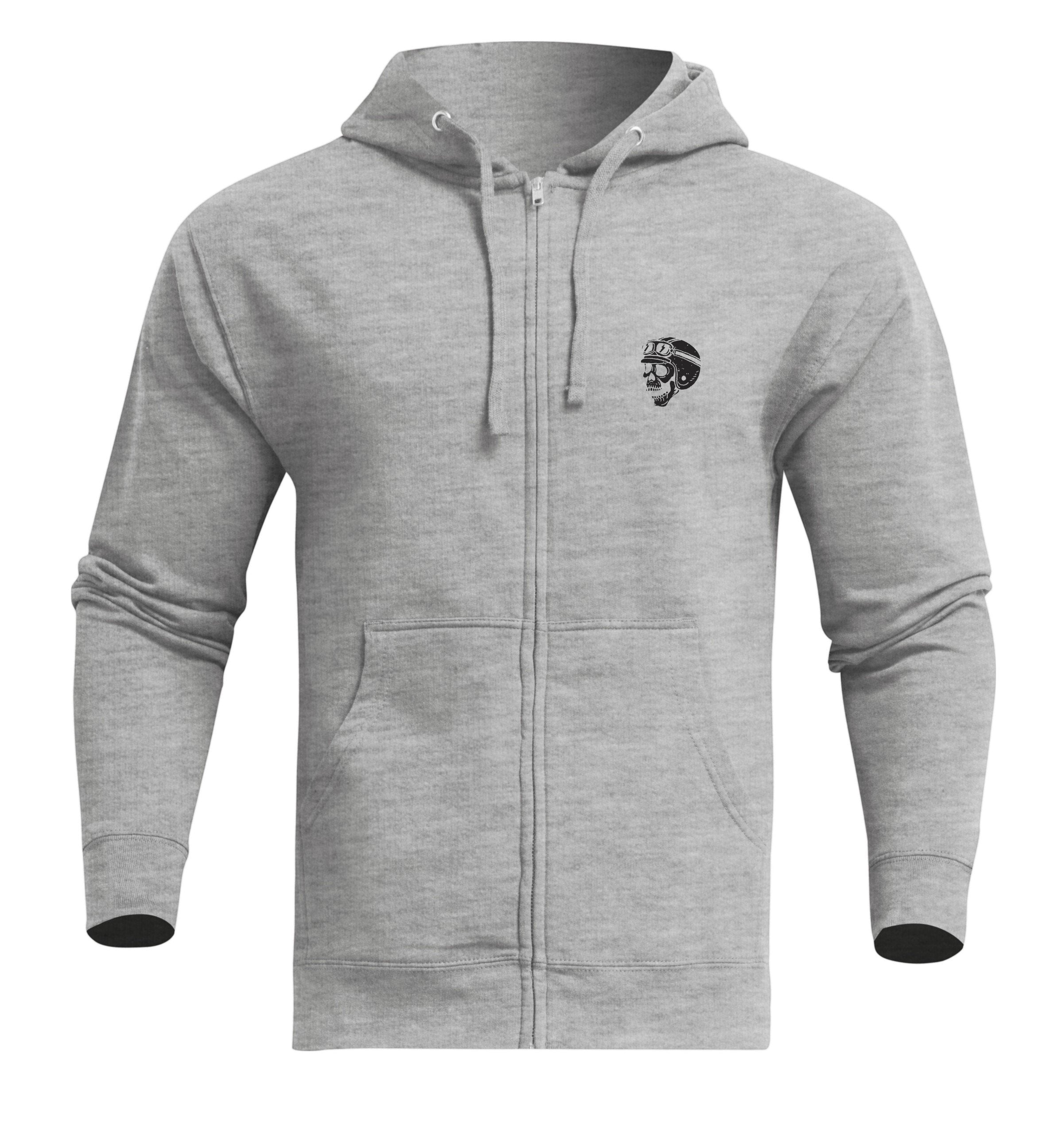 Fleece Mindless Zip Gray SM – M 3050-6312