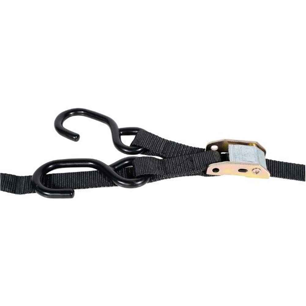 ONEAL TIEDOWNS 1 IN W/ SOFT LOOP BLK/BLK
