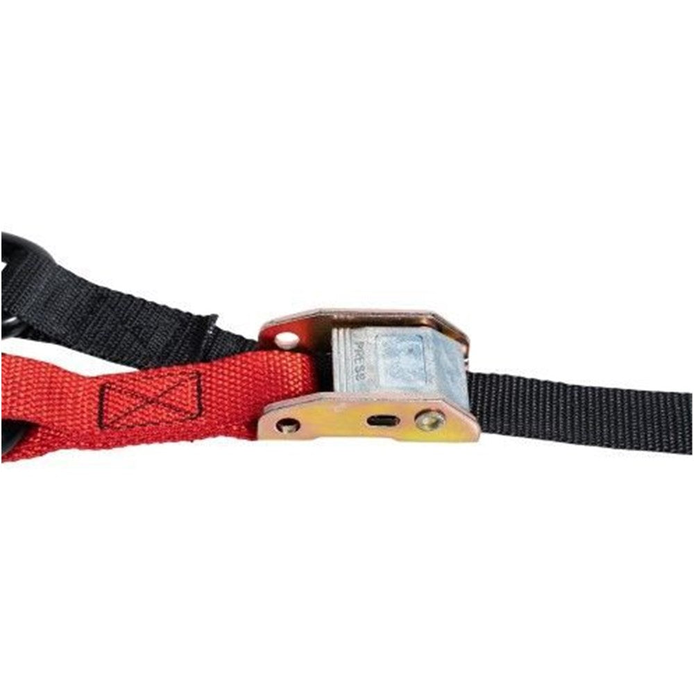 ONEAL TIEDOWNS 1 IN W/ SOFT LOOP RED/BLK