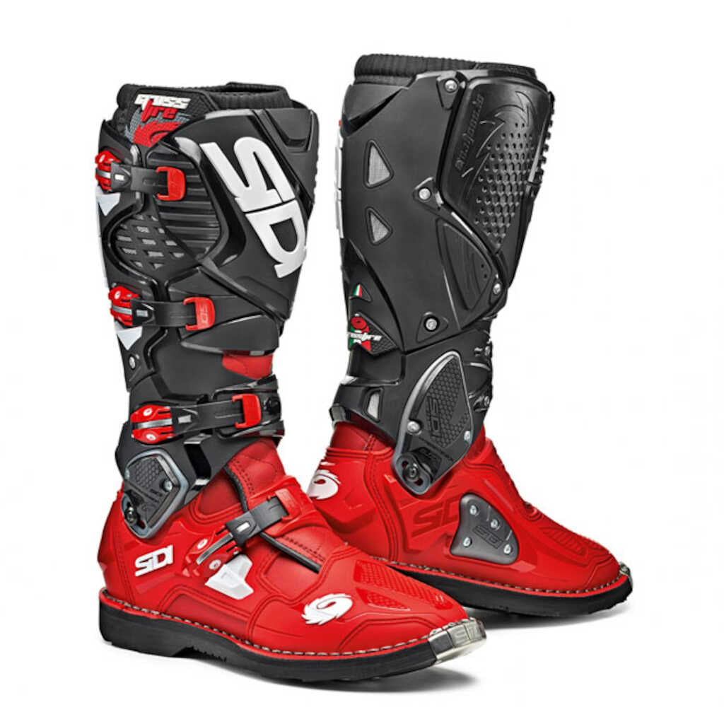 SIDI Crossfire 3 Boots - RED RED BLACK