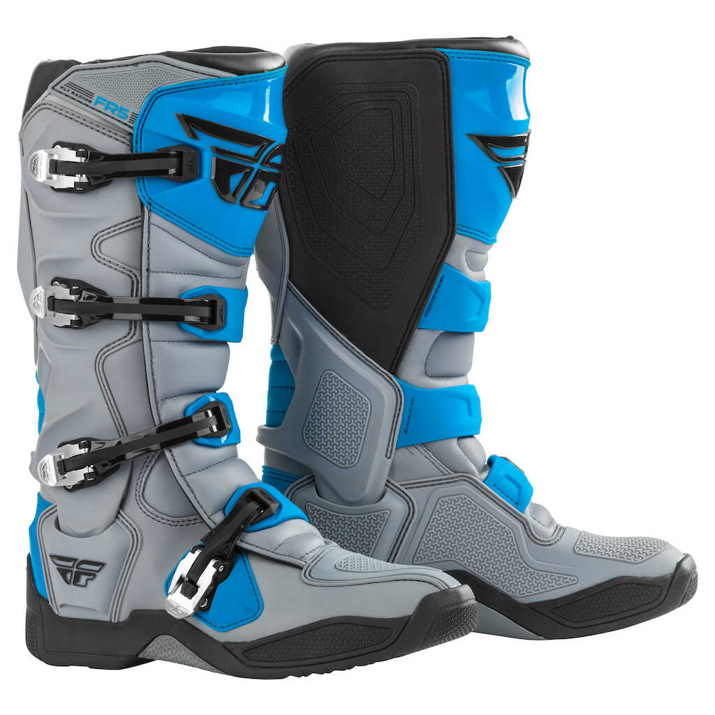 Fly Racing FR5 Boots - GRY BLU