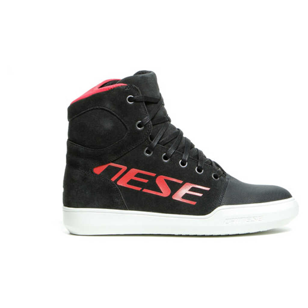 Dainese York D-WP Shoes - Ladies - DARK-CARBON/RED