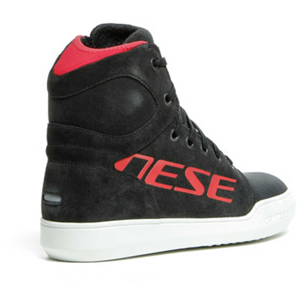 Dainese York D-WP Shoes - Ladies - DARK-CARBON/RED