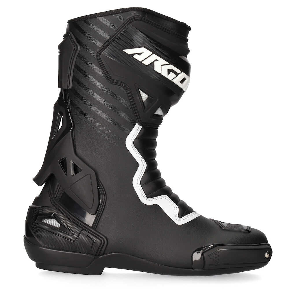 Argon Pursuit Racing Boot - BLK WHT