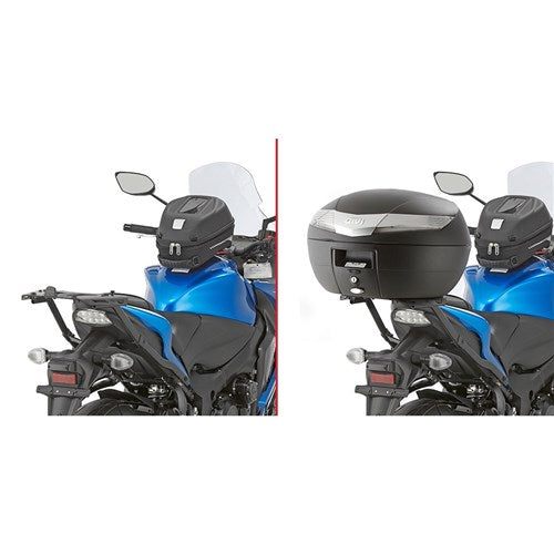 GIVI SPECIFIC REAR RACK - SUZUKI GSXS1000F/GSXS1000 15-20 (NEEDS PLATE)
