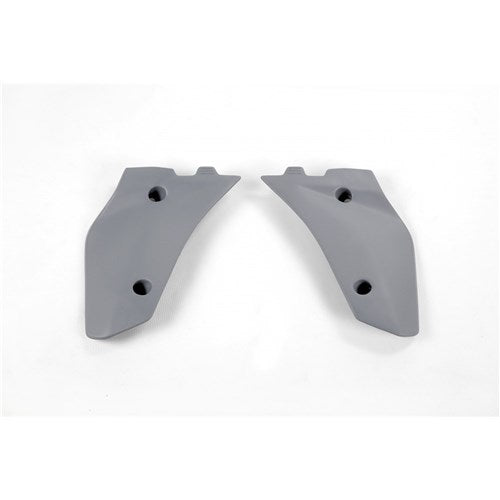 /UFO HUSKY CR/WR 06-13 LOWER RAD SHROUDS (GRAPHITE)