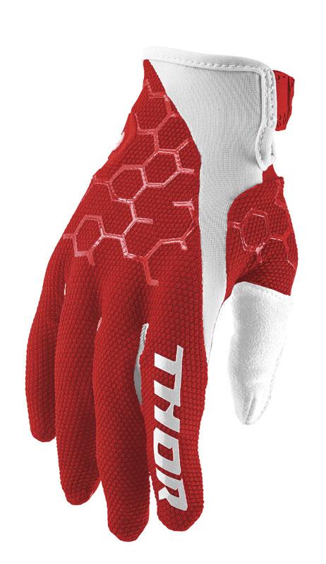 Glove S17 Draft Red/White XS – XL 3330-3922