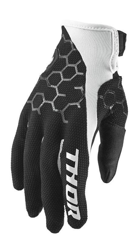 Glove S18 Draft Black/White XS – 2XL 3330-4625