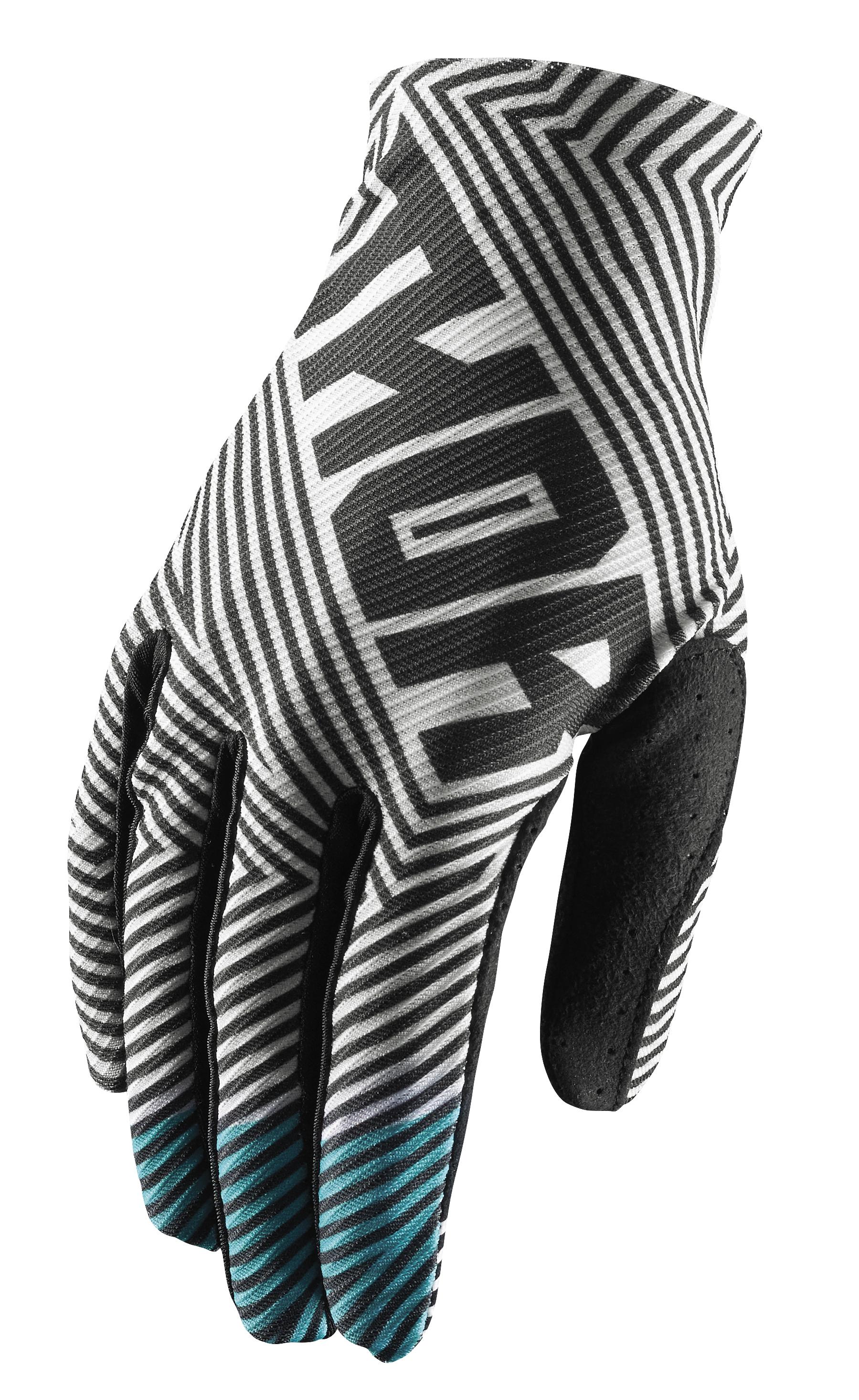 Glove S18 Void Geo Black/Teal XS – XS 3330-4674