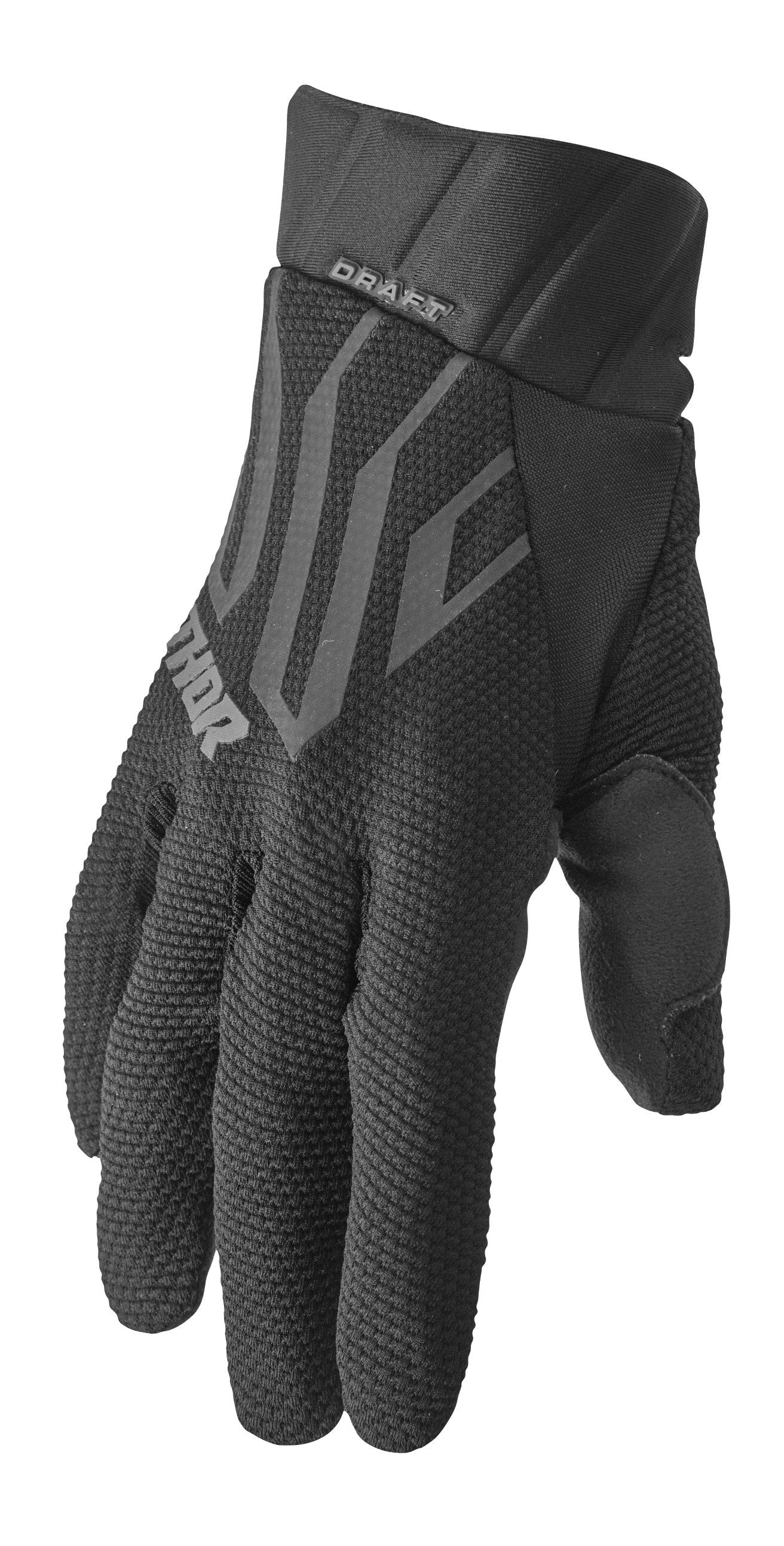 Glove Draft Black/Char XS – S 3330-6801