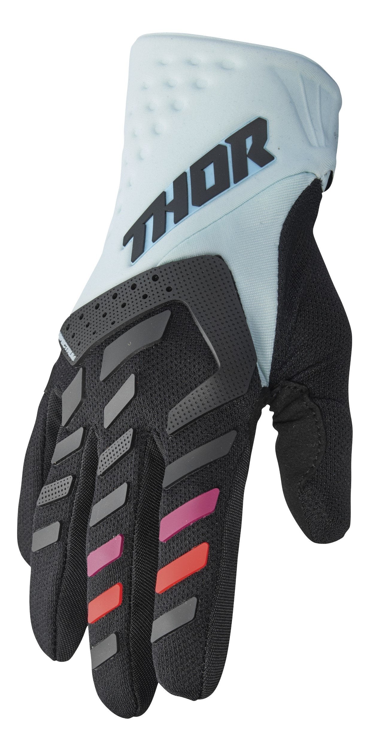 Glove Wmn Spectrum Black/Mint SM – L 3331-0237