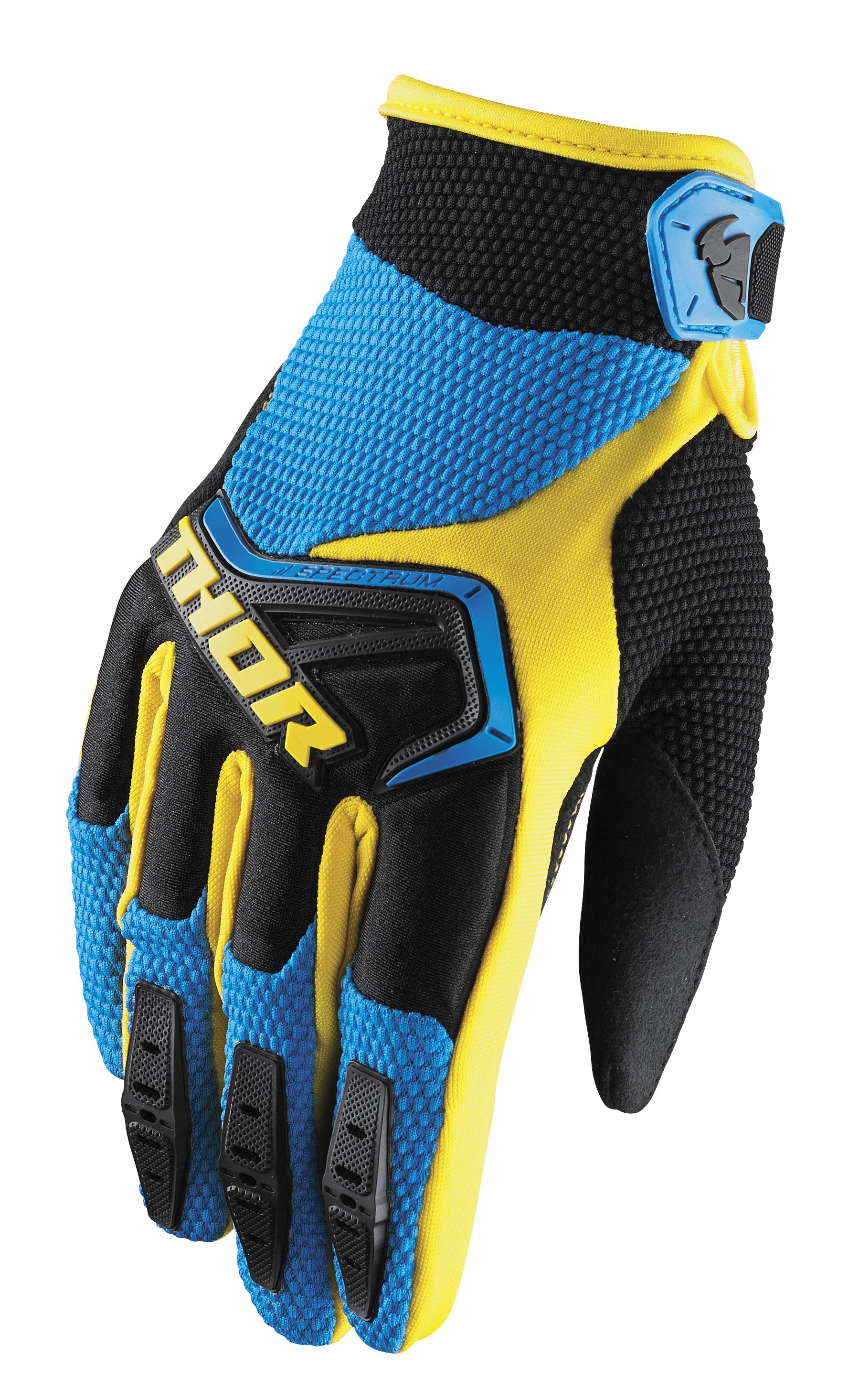 Glove S18Y Spectrum Blue/Black 2XS – S 3332-1199