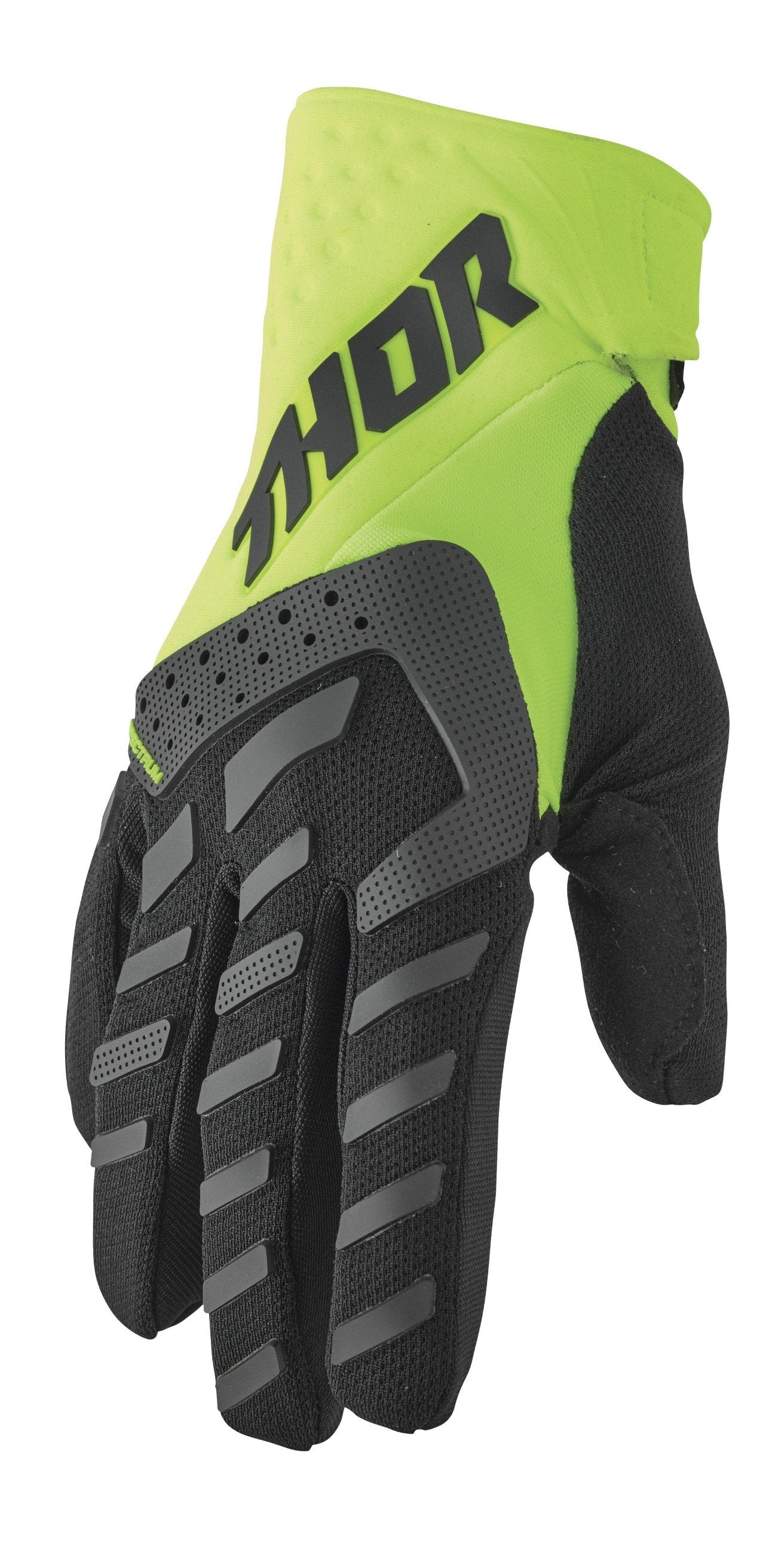 Glove Yth Spectrum Black/Acid – M 3332-1620