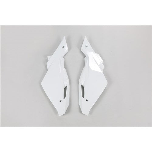 UFO HUSKY CR/WR125 09-13 SIDEPANELS (WHT)