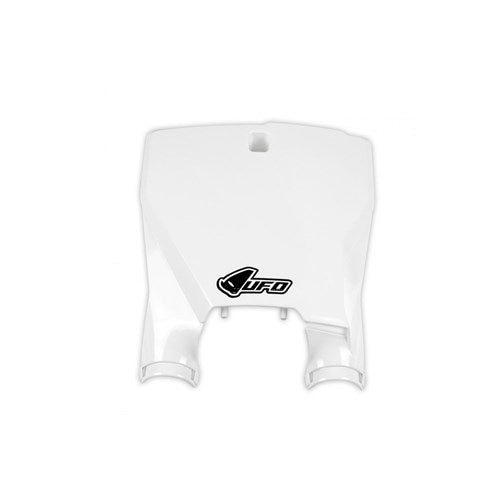 UFO HUSKY TC/FC 16-19 STADIUM FRONT PLATE (WHT) NO TC250-16