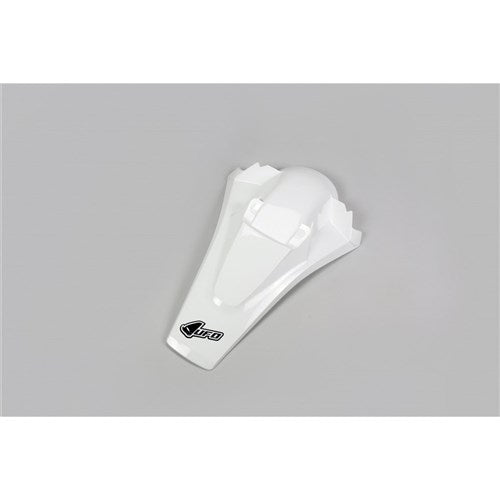 UFO HUSKY TE/FE 17-18 REAR FENDER WITH LUGS (WHT)